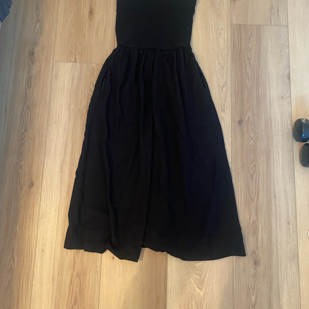 Sincerely Jules Black Ribbed Knit Top